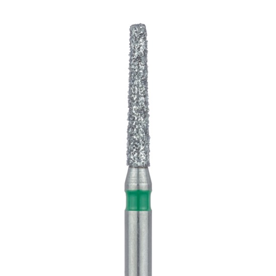 Tapered Flat End Diamond Bur, 1.4mm, 8mm WL Coarse FG