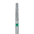 Tapered Flat End Diamond Bur, 1.6mm, 8mm WL Coarse FG