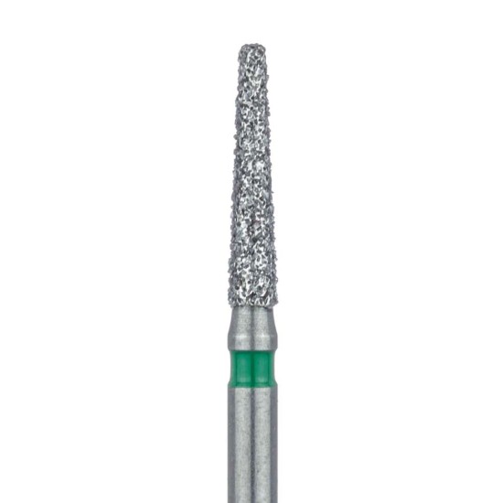 Long Tapered Round Edge Diamond Bur, 1.6mm Coarse FG