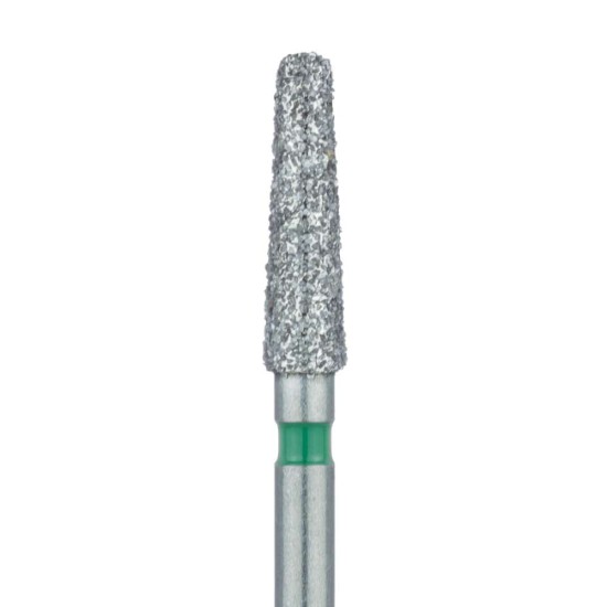 Long Tapered Round Edge Diamond Bur, 2.3mm Coarse FG