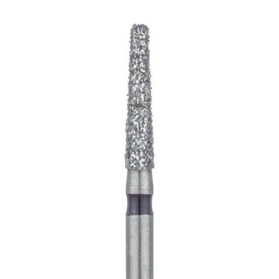 Long Tapered Round Edge Diamond Bur, 1.8mm Super Coarse FG