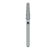 847RH-023-FG LONG TAPERED ROUND EDGE DIAMOND BUR, 2.3MM SUPER COARSE FG