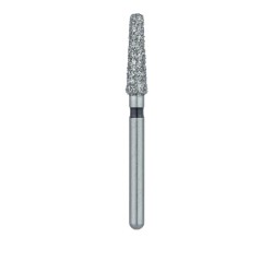 847RH-023-FG LONG TAPERED ROUND EDGE DIAMOND BUR, 2.3MM SUPER COARSE FG