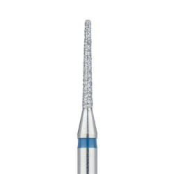 Extra Long Tapered Flat End Diamond Bur, 1.2mm Medium FG