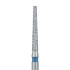 Extra Long Tapered Flat End Diamond Bur, 1.4mm Medium FG