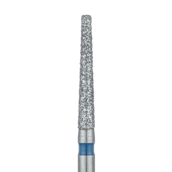 Extra Long Tapered Flat End Diamond Bur, 1.6mm Medium FG