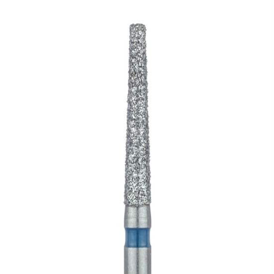 Extra Long Tapered Flat End Diamond Bur, 1.6mm Medium HP