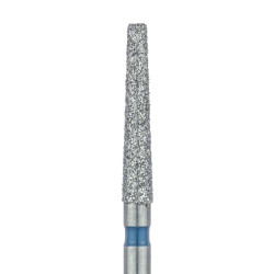Extra Long Tapered Flat End Diamond Bur, 1.8mm Medium FG