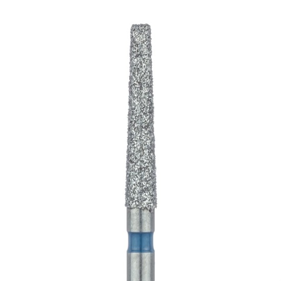 Extra Long Tapered Flat End Diamond Bur, 1.8mm Medium HP