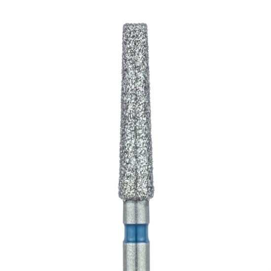 Extra Long Tapered Flat End Diamond Bur, 2.1mm Medium HP