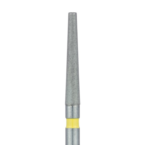 Extra Long Tapered Flat End Diamond Bur, 1.6mm Extra Fine FG