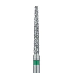 848G-014-FG EXTRA LONG TAPERED FLAT END DIAMOND BUR, 1.4MM COARSE FG