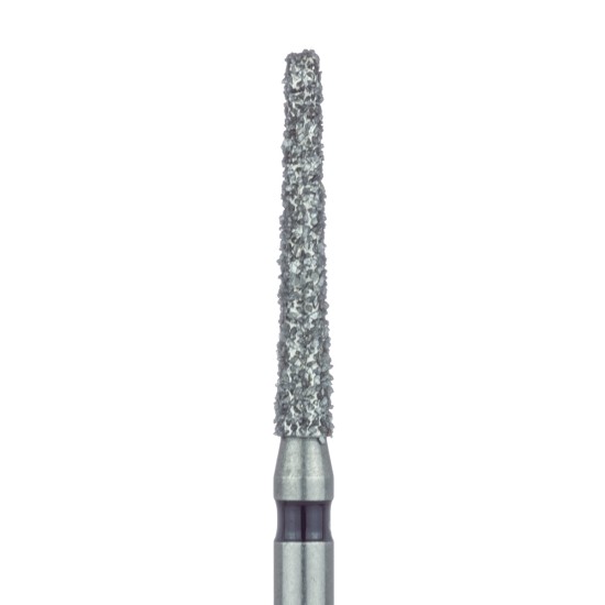 Extra Long Tapered Flat End Diamond Bur, 1.6mm Super Coarse FG