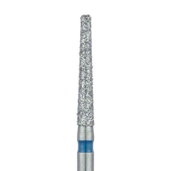 Extra Long Tapered Round Edge Diamond Bur, 1.6mm Medium FG