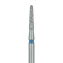 Round End Taper Chamfer Diamond Bur 1.4mm, 6mm WL, Medium FG