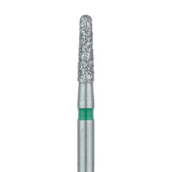 ROUND END TAPER CHAMFER DIAMOND BUR 1.6MM COARSE HP
