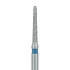 Round End Taper Chamfer Diamond Bur 1.2mm, 8mm WL,  Medium FG