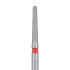 Round End Taper Chamfer Diamond Bur 1.4mm, 8mm WL, Fine FG