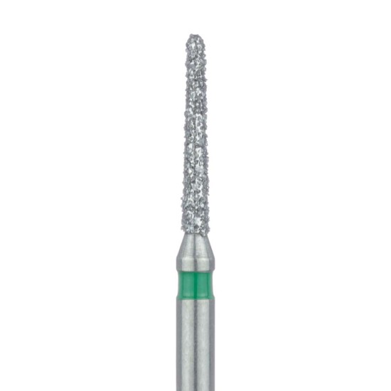 Round End Taper Chamfer Diamond Bur 1.2mm, 8mm WL, Coarse FG