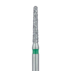 Round End Taper Chamfer Diamond Bur 1.4mm, 8mm WL, Coarse FG