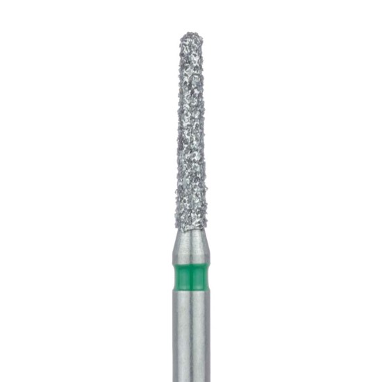 Round End Taper Chamfer Diamond Bur 1.4mm, 8mm WL, Coarse FG