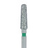 Round End Taper Chamfer Diamond Bur 2.5mm, 8mm WL, Coarse FG