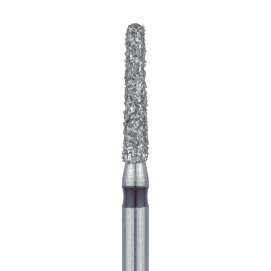 Round End Taper Chamfer Diamond Bur 1.6mm Super Coarse SS