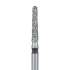 Round End Taper Chamfer Diamond Bur 1.6mm Super Coarse SS