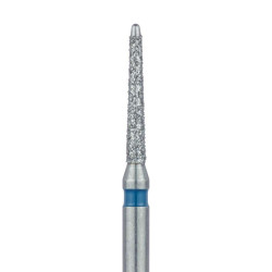 Long Safe End Diamond Bur, Taper, 1.2mm Medium FG