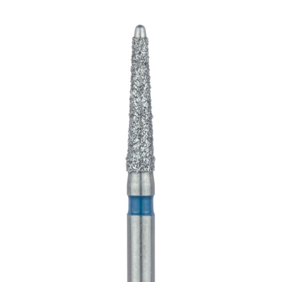 Long Safe End Diamond Bur, Taper, 1.6mm Medium FG