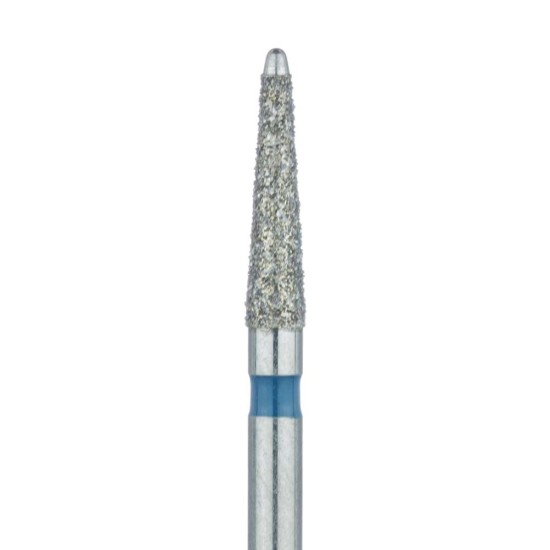 Long Safe End Diamond Bur, Taper, 1.8mm Medium FG