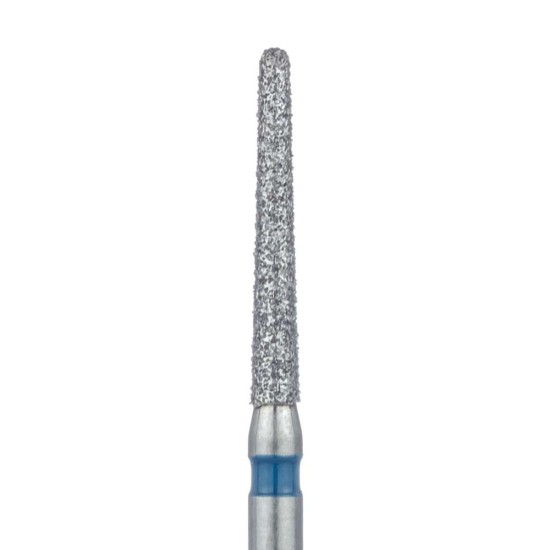 Long Round End Taper Chamfer Diamond Bur 1.4mm Medium FG