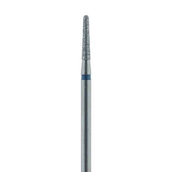 Long Round End Taper Chamfer Diamond Bur 2.1mm Medium HP