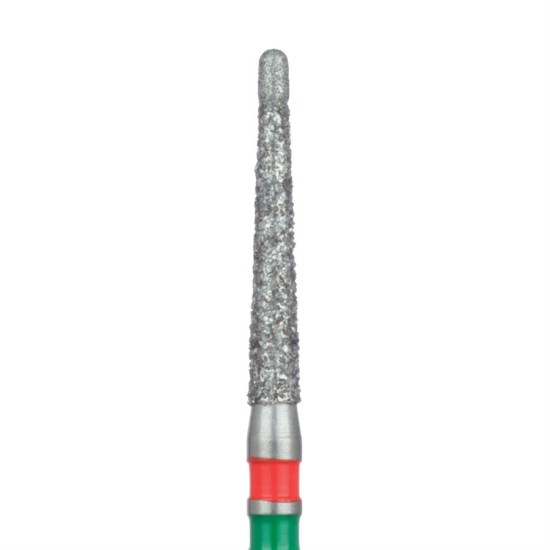 Taper Round End Fine / Coarse Diamond Bur 1.4mm FG