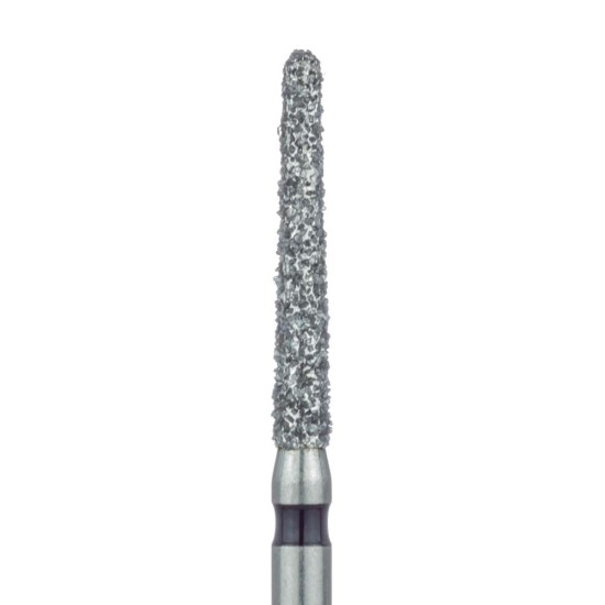 Long Round End Taper Chamfer Diamond Bur 1.6mm Super Coarse SS