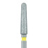 Zirconia Diamond Bur, 2 degree Tapered Round End, Extra Fine 2.4mm FG