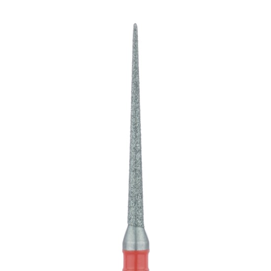 859LF-010-FG Long Needle Diamond Bur, 1.0mm Fine, FG