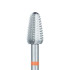 Steel Bur, Rust Free Stainless Steel Bur, 5.0mm, Cross Cut Tapered Round End Soft Reline Reducer, HP
