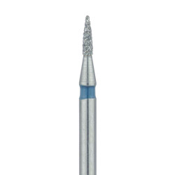 Short Flame Diamond Bur, 1.0mm Medium FG
