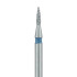 Short Flame Diamond Bur, 1.0mm Medium FG