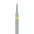 Short Flame Diamond Bur, 0.9mm Extra Fine FG