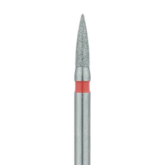 Flame Diamond Bur, 1.4mm Fine FG