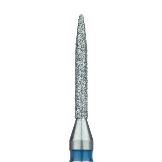 Long Flame Diamond Bur, 1.2mm Medium RA