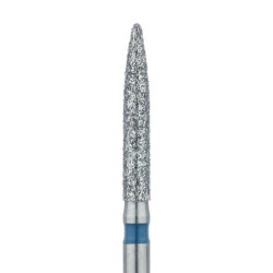 Long Flame Diamond Bur, 1.6mm Medium FG