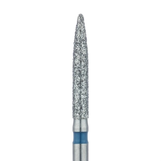 863-016-HP Long Flame Diamond Bur, 1.6mm Medium FG