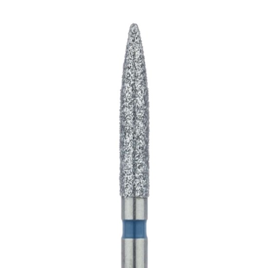 Long Flame Diamond Bur, 1.8mm Medium FG