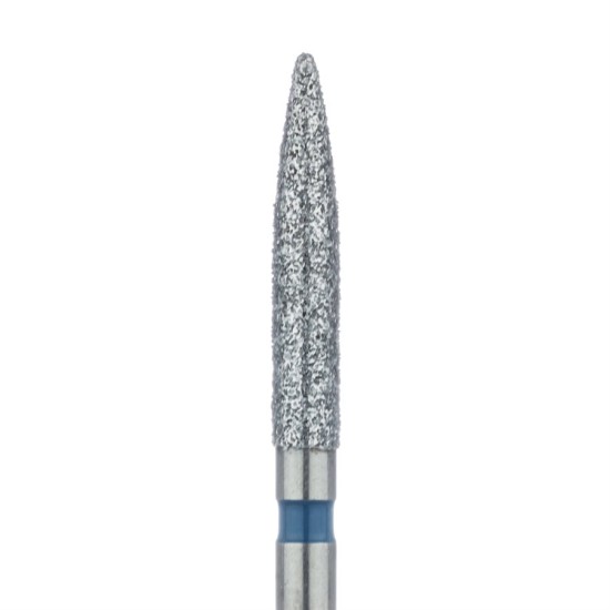 Long Flame Diamond Bur, 1.8mm Medium HP