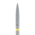 Long Flame Diamond Bur, 1.6mm Extra Fine FG