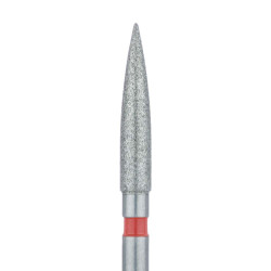 Long Flame Diamond Bur, 1.8mm Fine FG