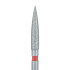 Long Flame Diamond Bur, 1.8mm Fine FG